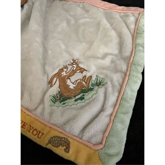 Guess How Much I Love You Baby Bunny Security Blanket Lovey Plush - Picture 3 of 4